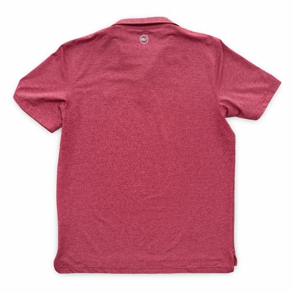 Vineyard Vines Men’s On the Go Sankaty Polo Short Sleeve salmon/red size Medium - Picture 3 of 7